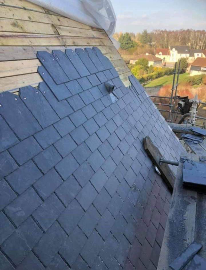 Rénovation complète de toiture Alençon